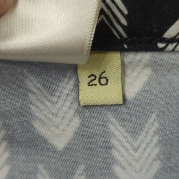 Rag & Bone for Barneys Black/Grey Arrow Print Legging, Women's 26 - Picture 8 of 12